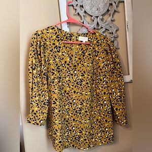 Melloday animal print top